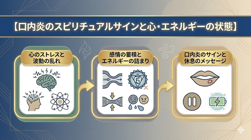 口内炎のスピリチュアルサインと心・エネルギーの状態