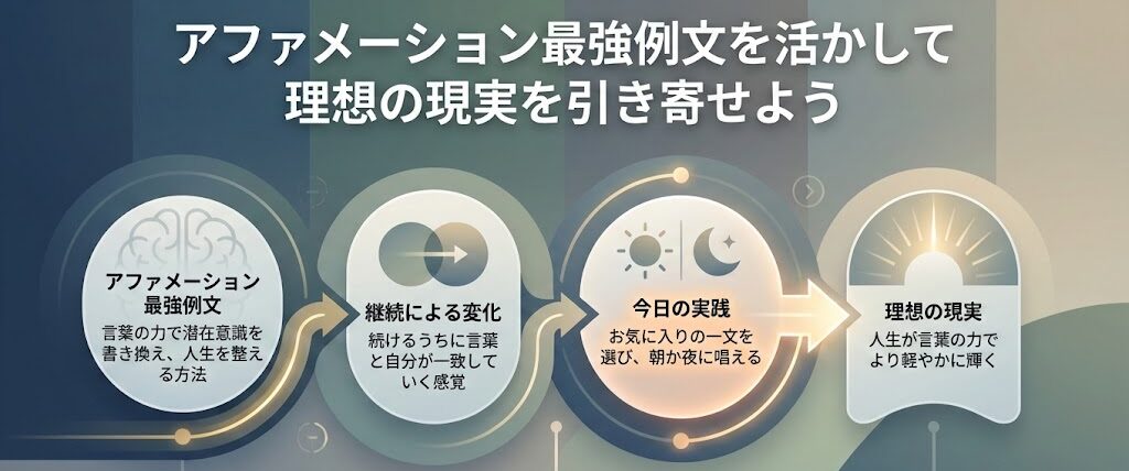アファメーションとは?言葉の力で現実を変える仕組み