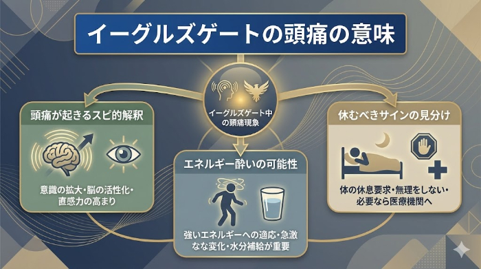 イーグルズゲートで頭痛になる理由