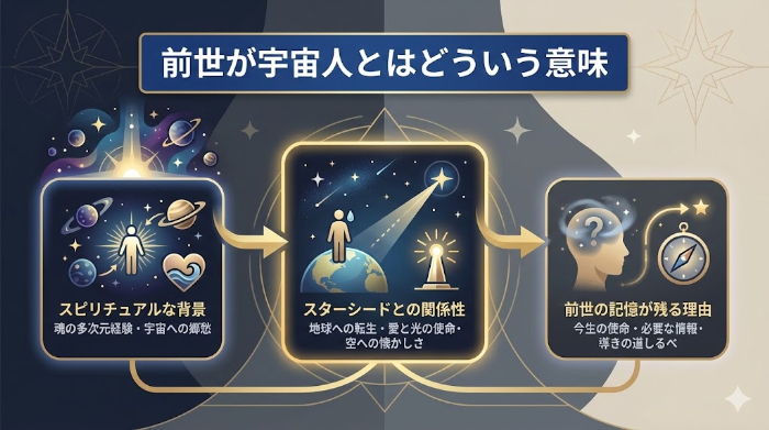 前世が宇宙人とはどういう意味