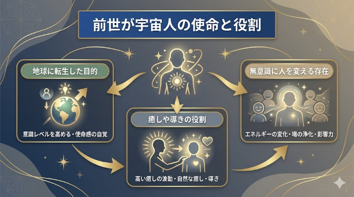 前世が宇宙人の人の使命