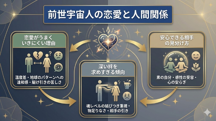 前世宇宙人の恋愛