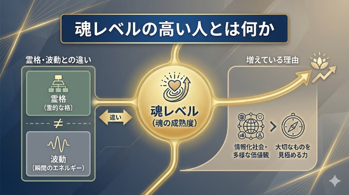 魂レベルの高い人とは何か