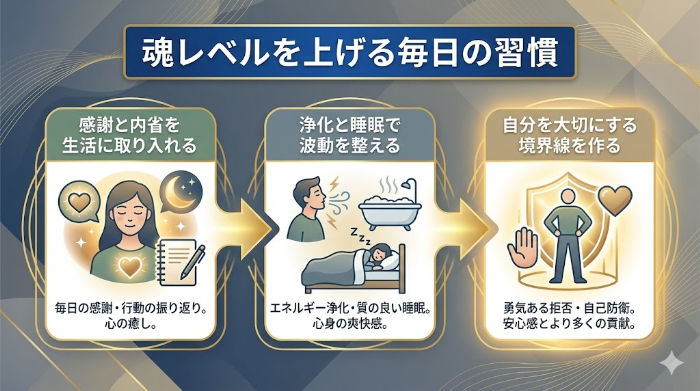 魂レベルを上げる毎日の習慣